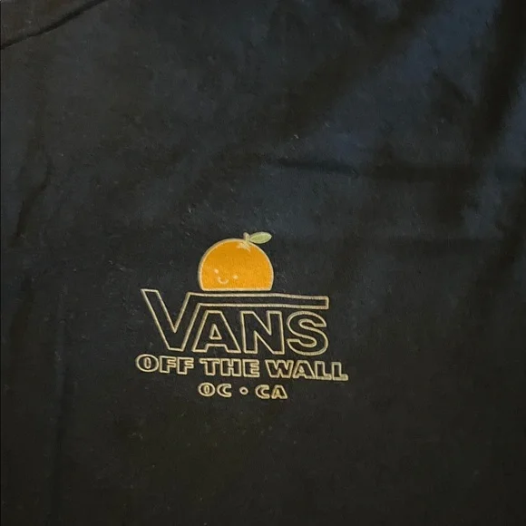 Vans Men's Dark Blue Graphic Tee - Picture 2 of 5